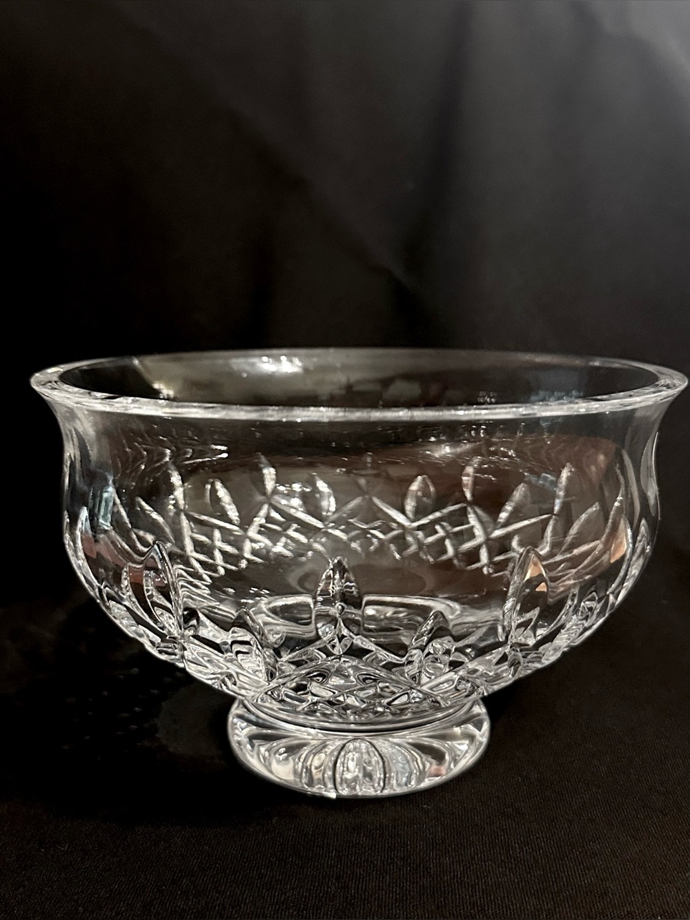 Waterford Crystal Lismore 8” Round Footed Bowl